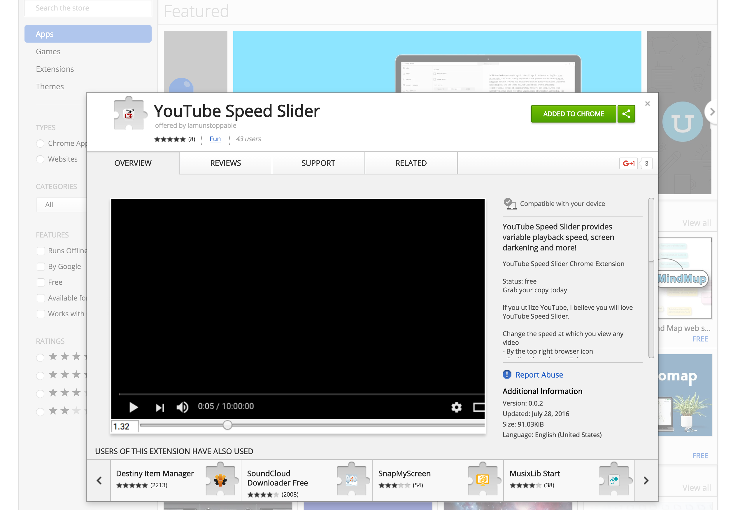 GitHub jasonleonhard/YouTubeSpeedSlider YouTube Speed Slider